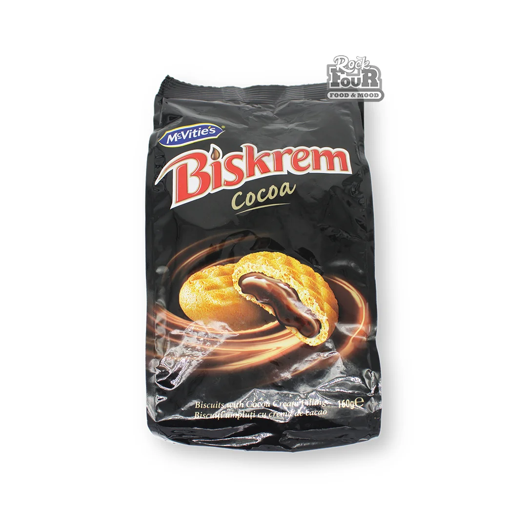 Печенье «McVities Biskrem Какао» с начинкой 160г